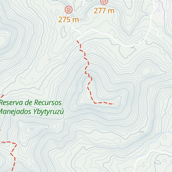 Map of Cerro de la Cruz