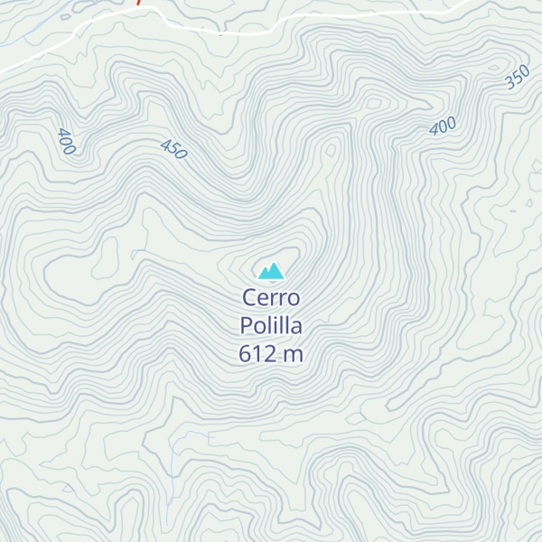 Map of Cerro Polilla
