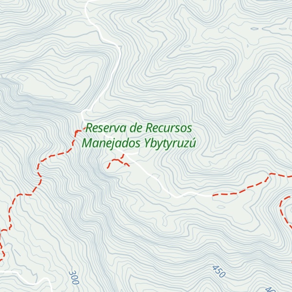 Map of Cerro Akatí
