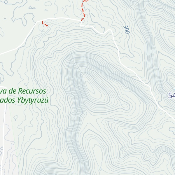 Map of Cerro Mymyi