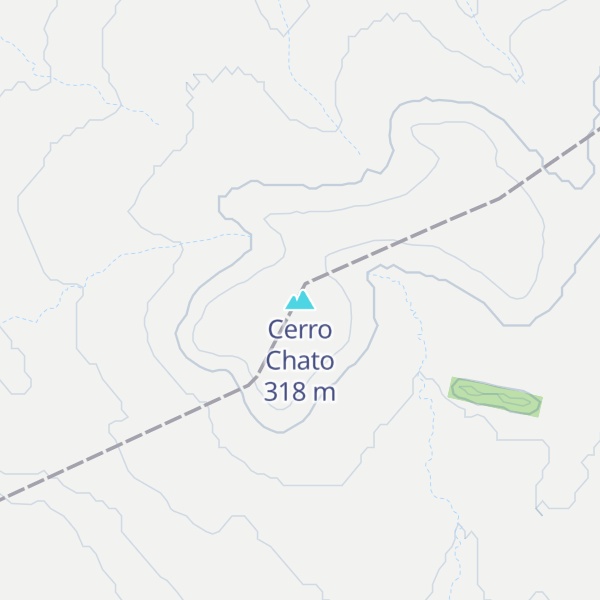 Map of Cerro Chato
