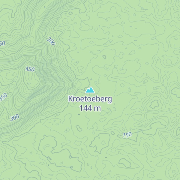 Map of Kroetoeberg