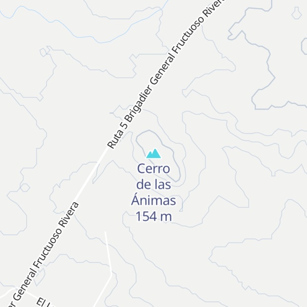 Map of Cerro de las Ánimas