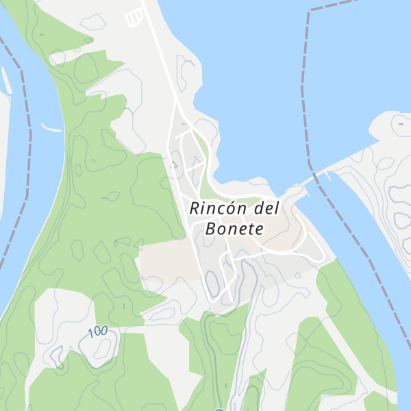 Map of Cabañas del Lago