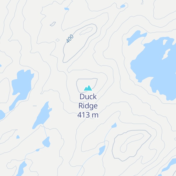 Map of Duck Ridge