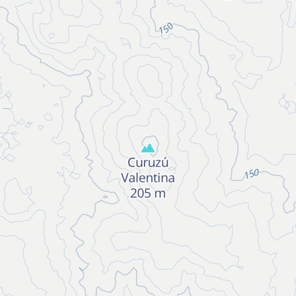 Map of Curuzú Valentina