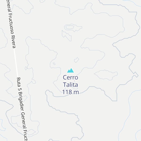 Map of Cerro Talita