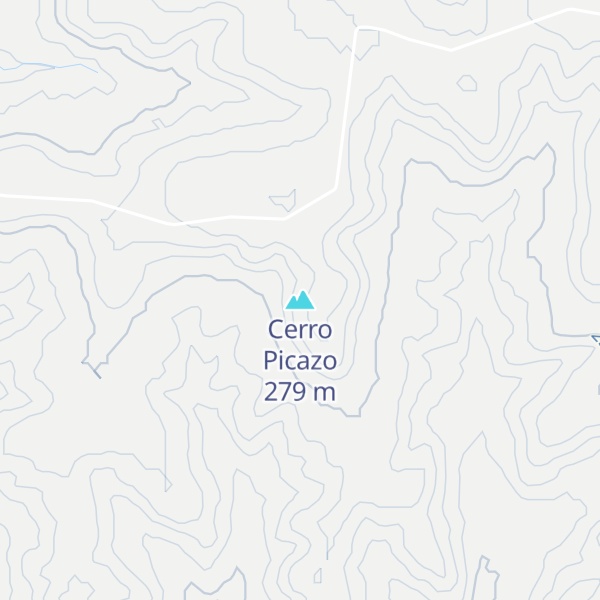 Map of Cerro Picazo