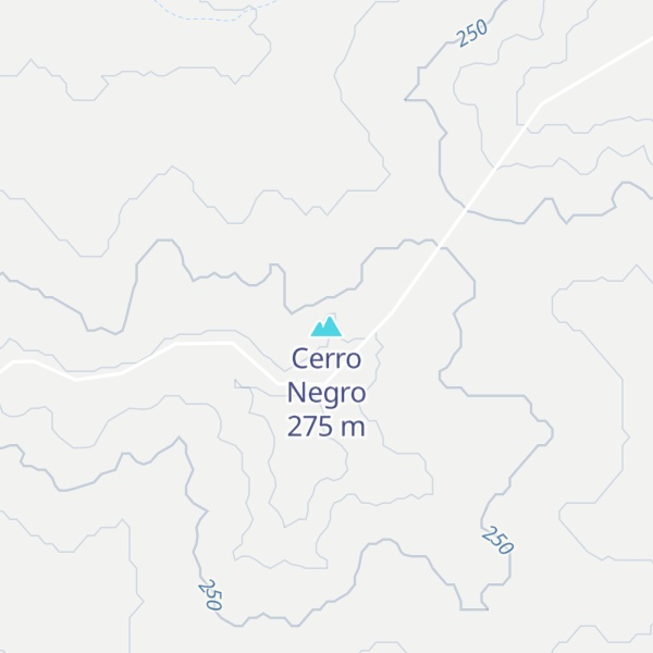 Map of Cerro Negro