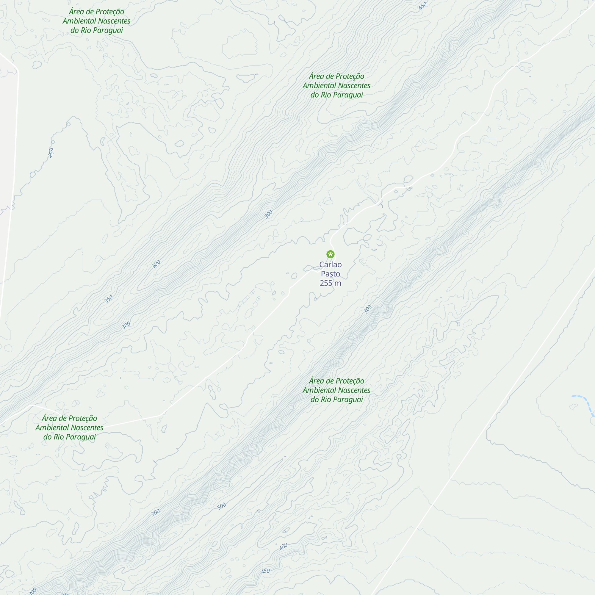 Carlao lagoa map
