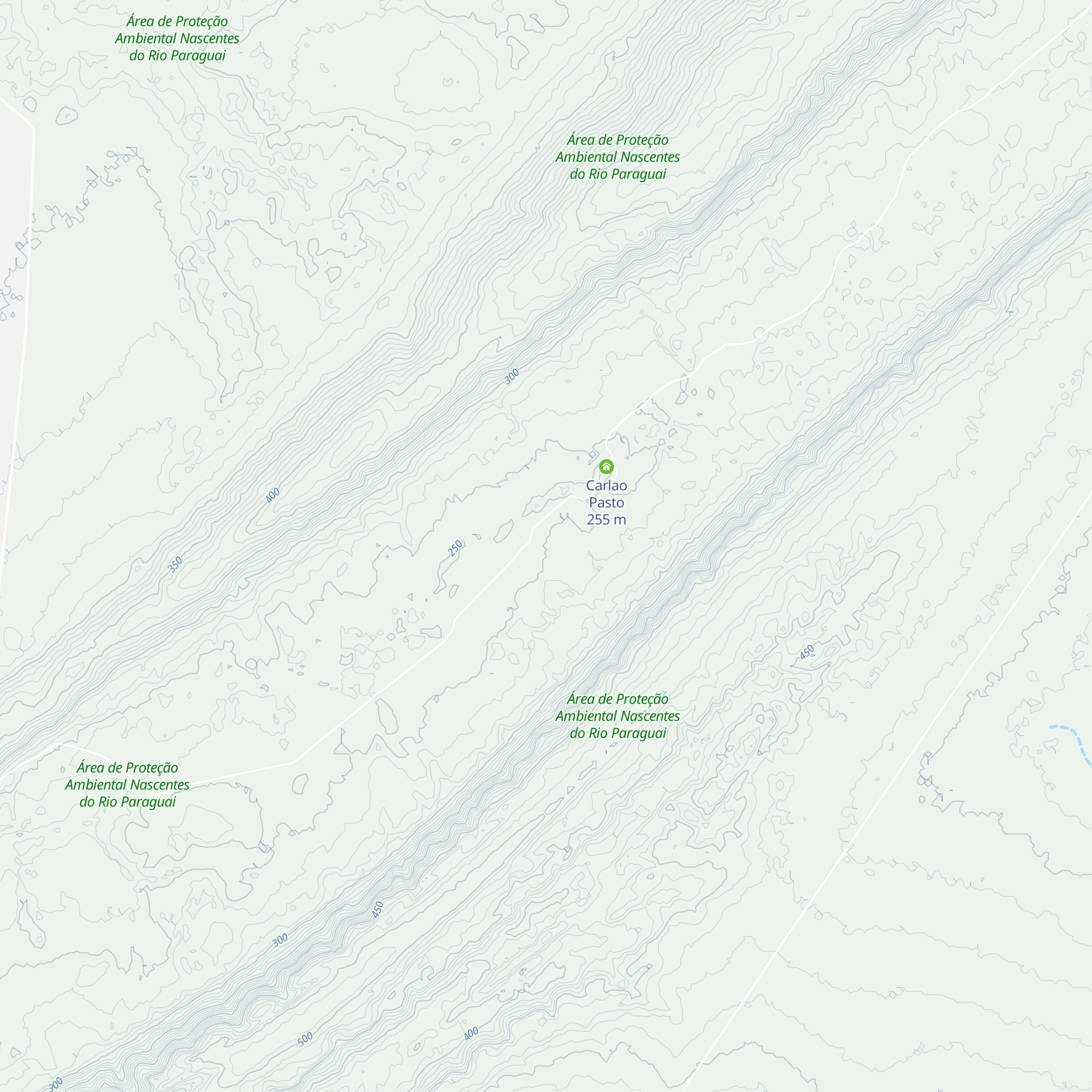 Carlao lagoa map