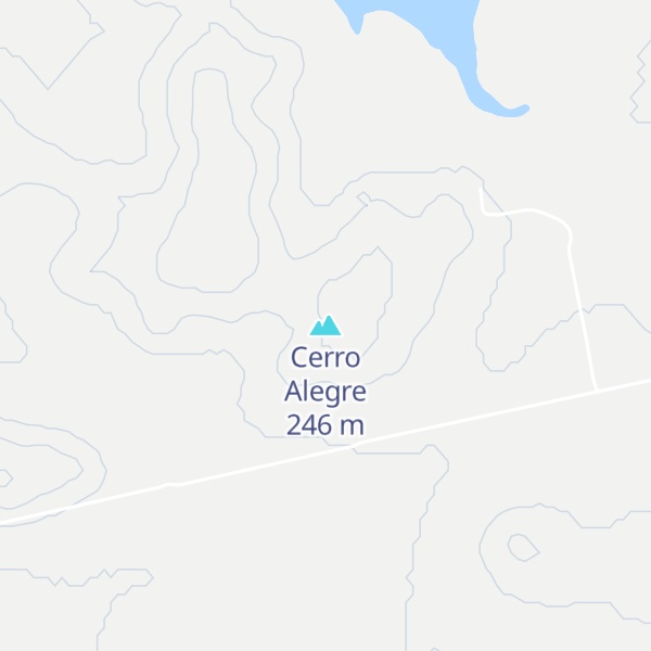 Map of Cerro Alegre