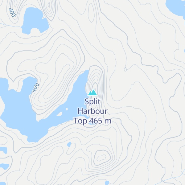 Map of Split Harbour Top