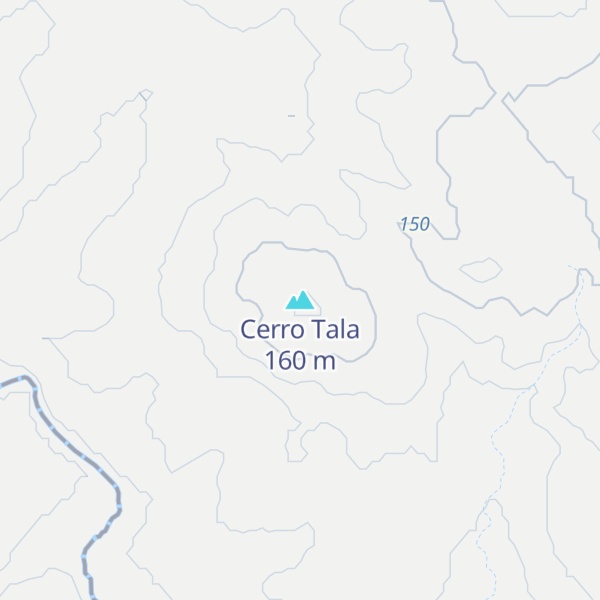 Map of Cerro Tala
