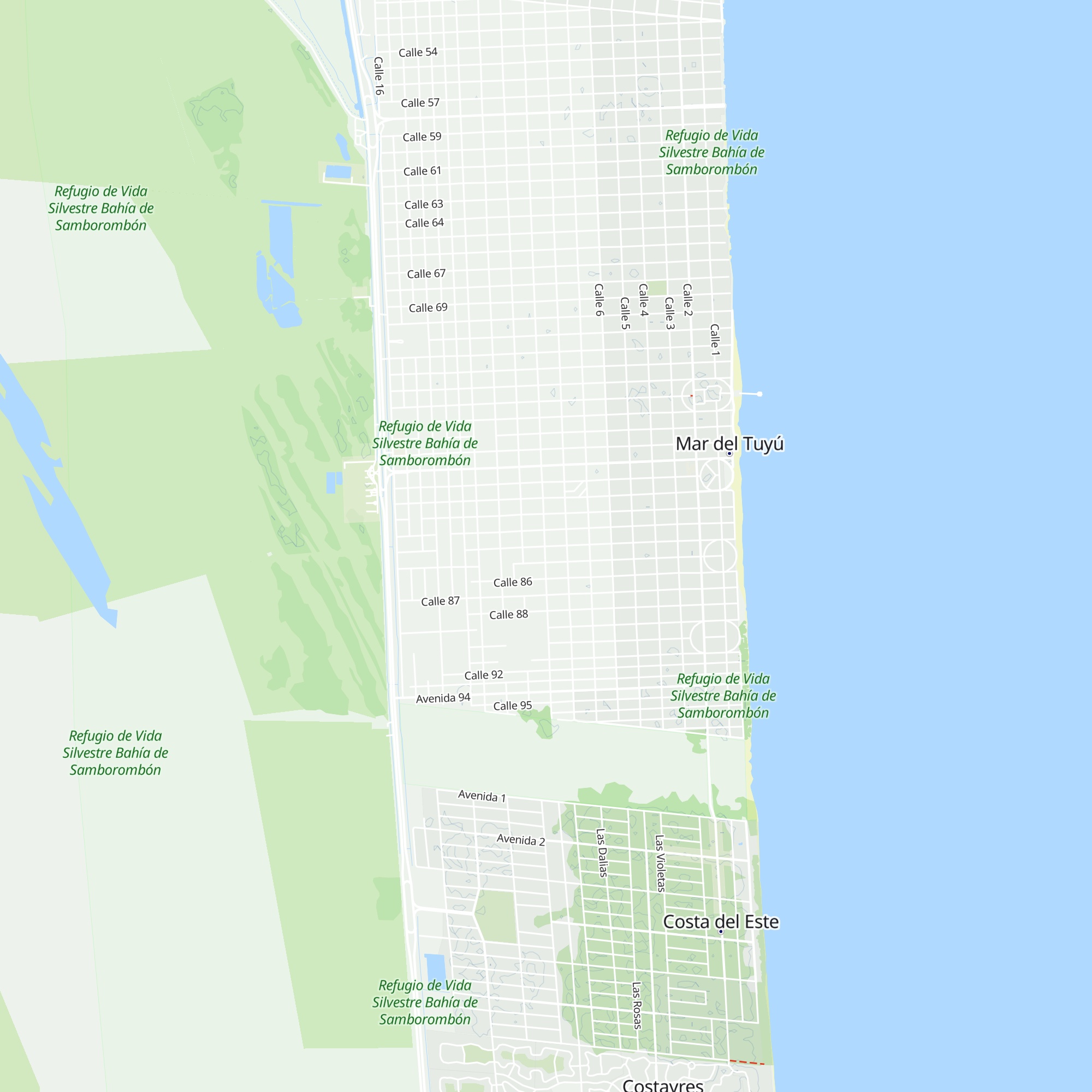 Tupásî Rogape - El lugar del descanso map