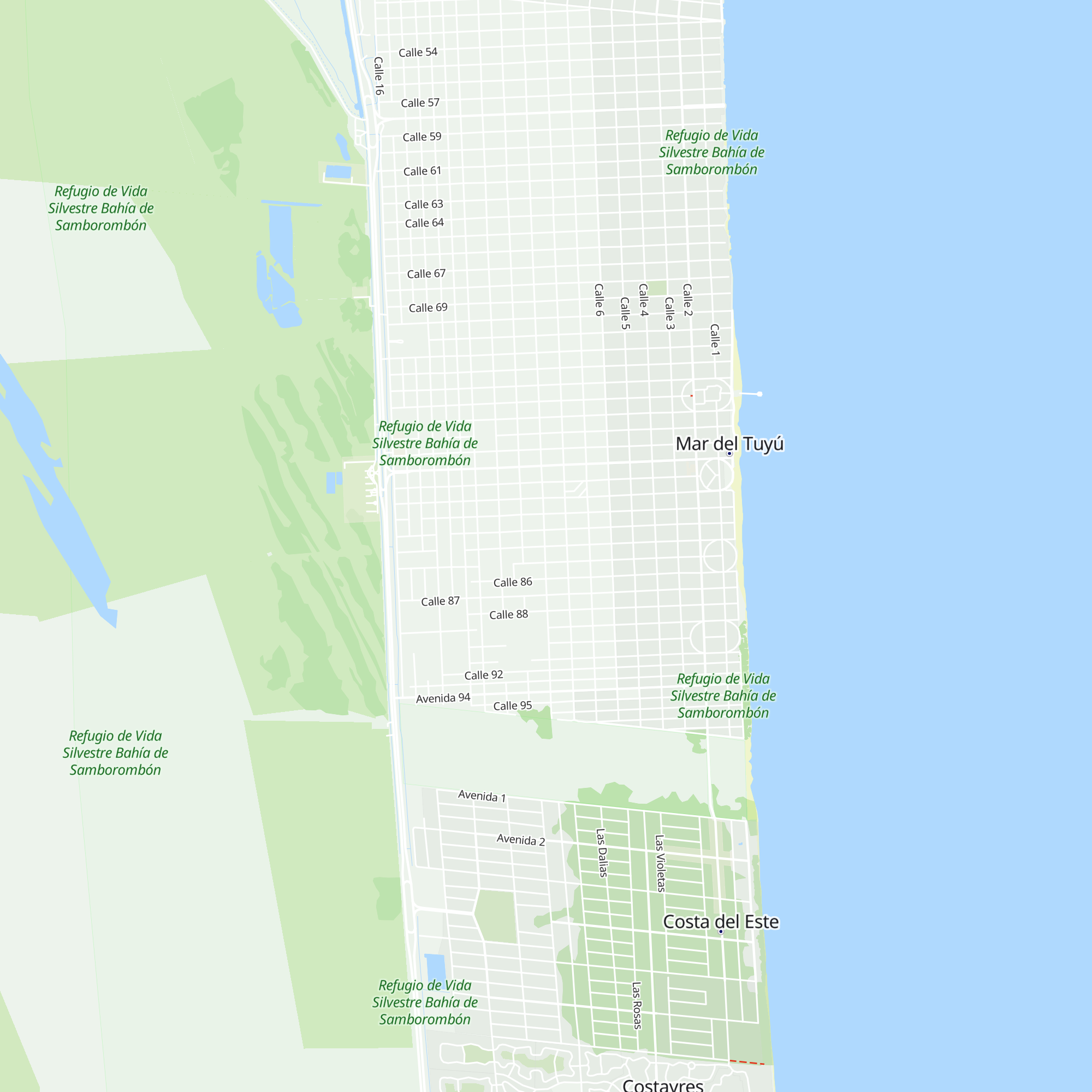 Tupásî Rogape - El lugar del descanso map