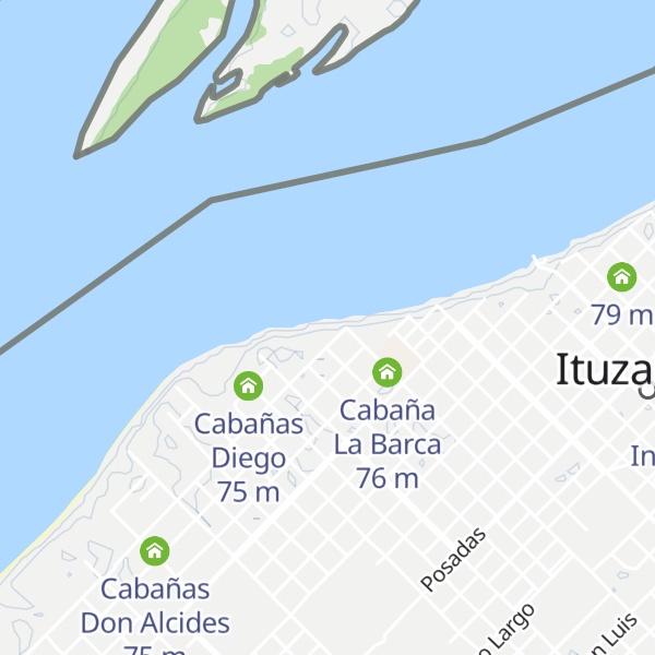 Map of Cabañas El Balcón