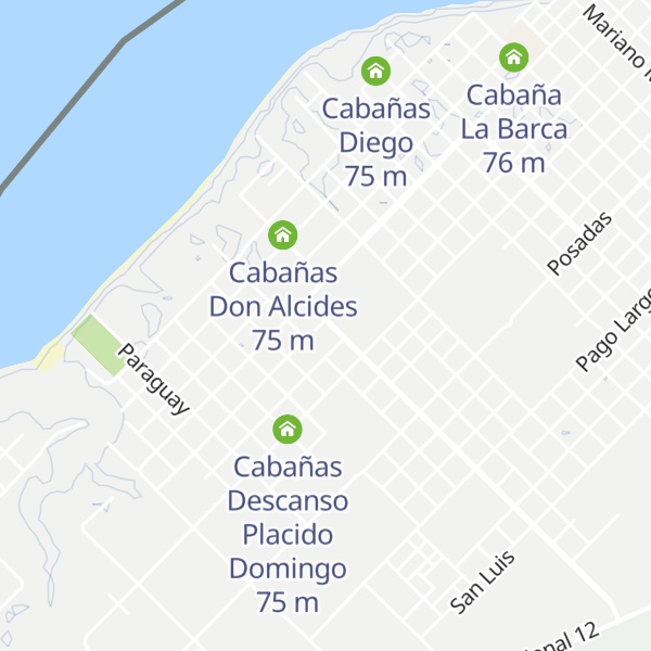 Map of Cabaña Los Aquino