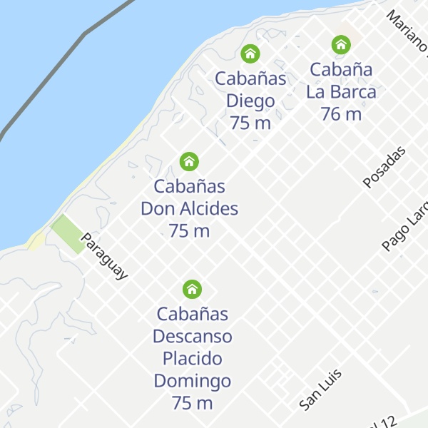 Map of Cabaña La Tota