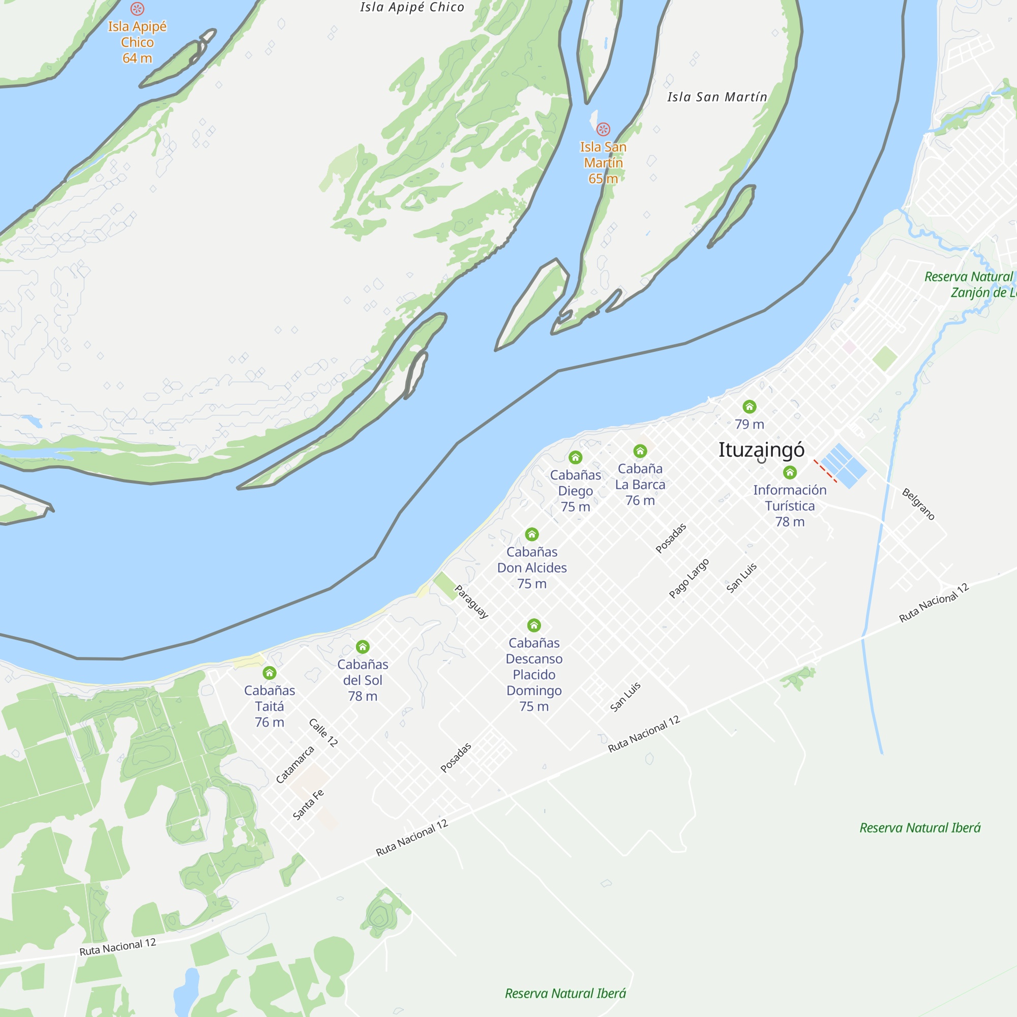 Vallejos map