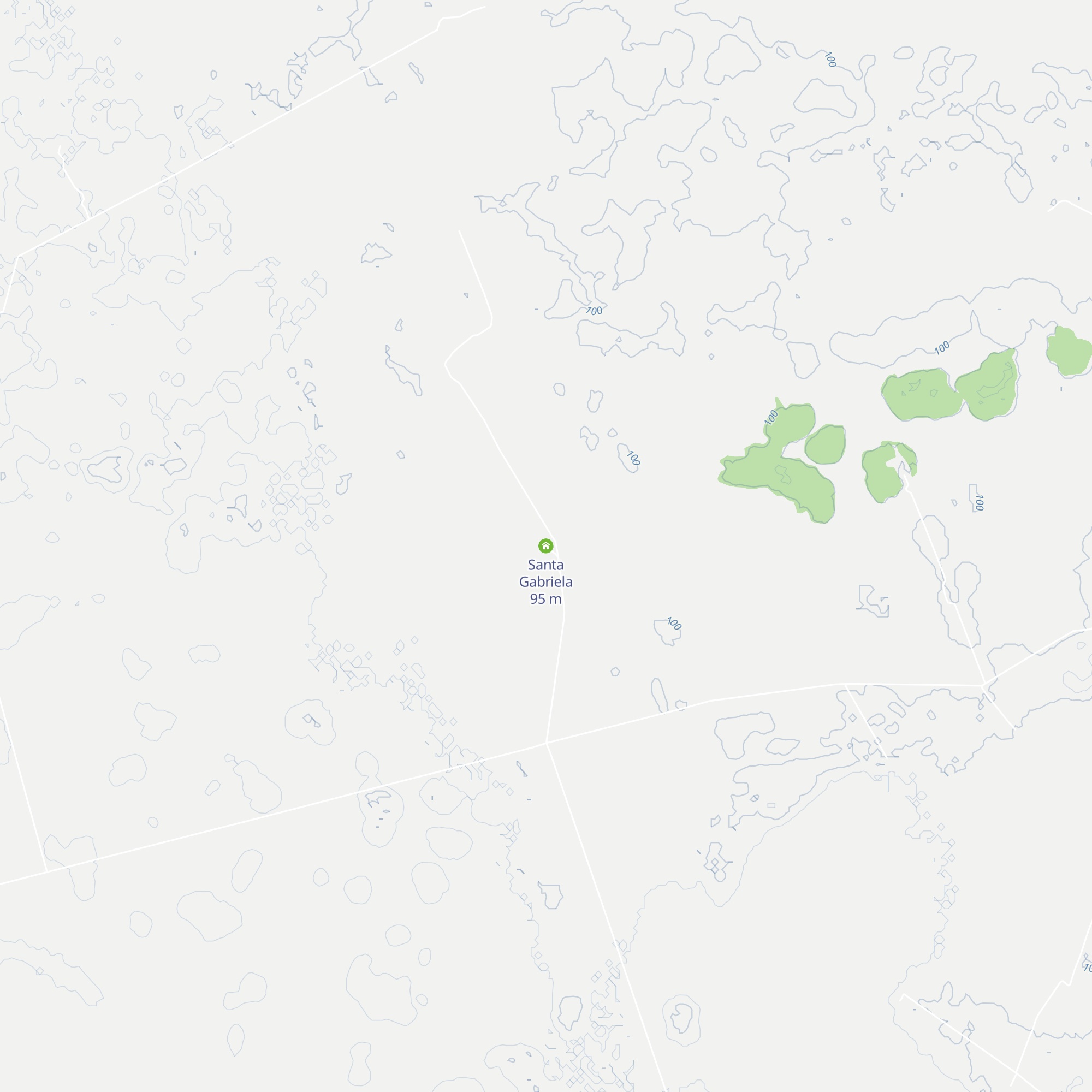 Santa Gabriela map