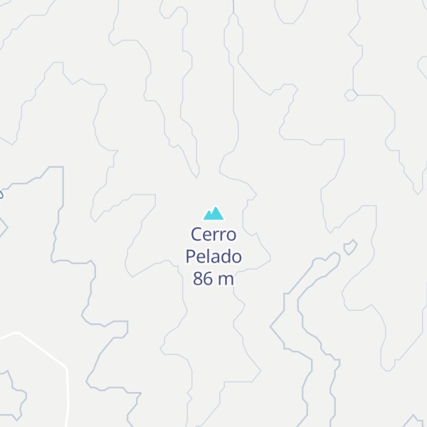 Map of Cerro Pelado
