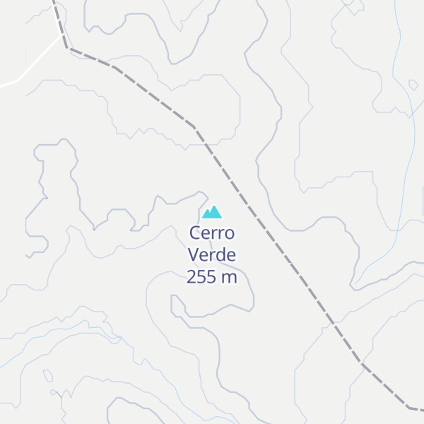Map of Cerro Verde