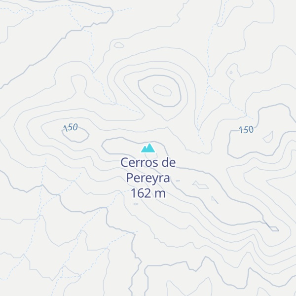 Map of Cerros de Pereyra