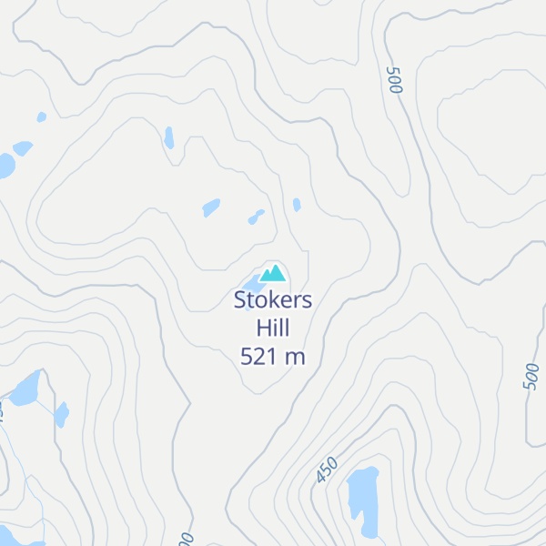 Map of Stokers Hill
