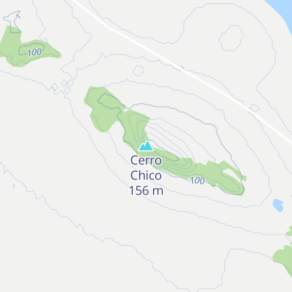 Map of Cerro Chico