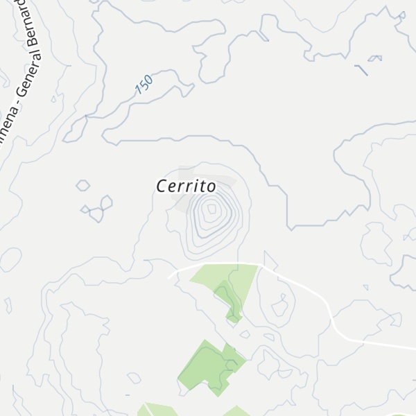 Map of Cerro Jagua