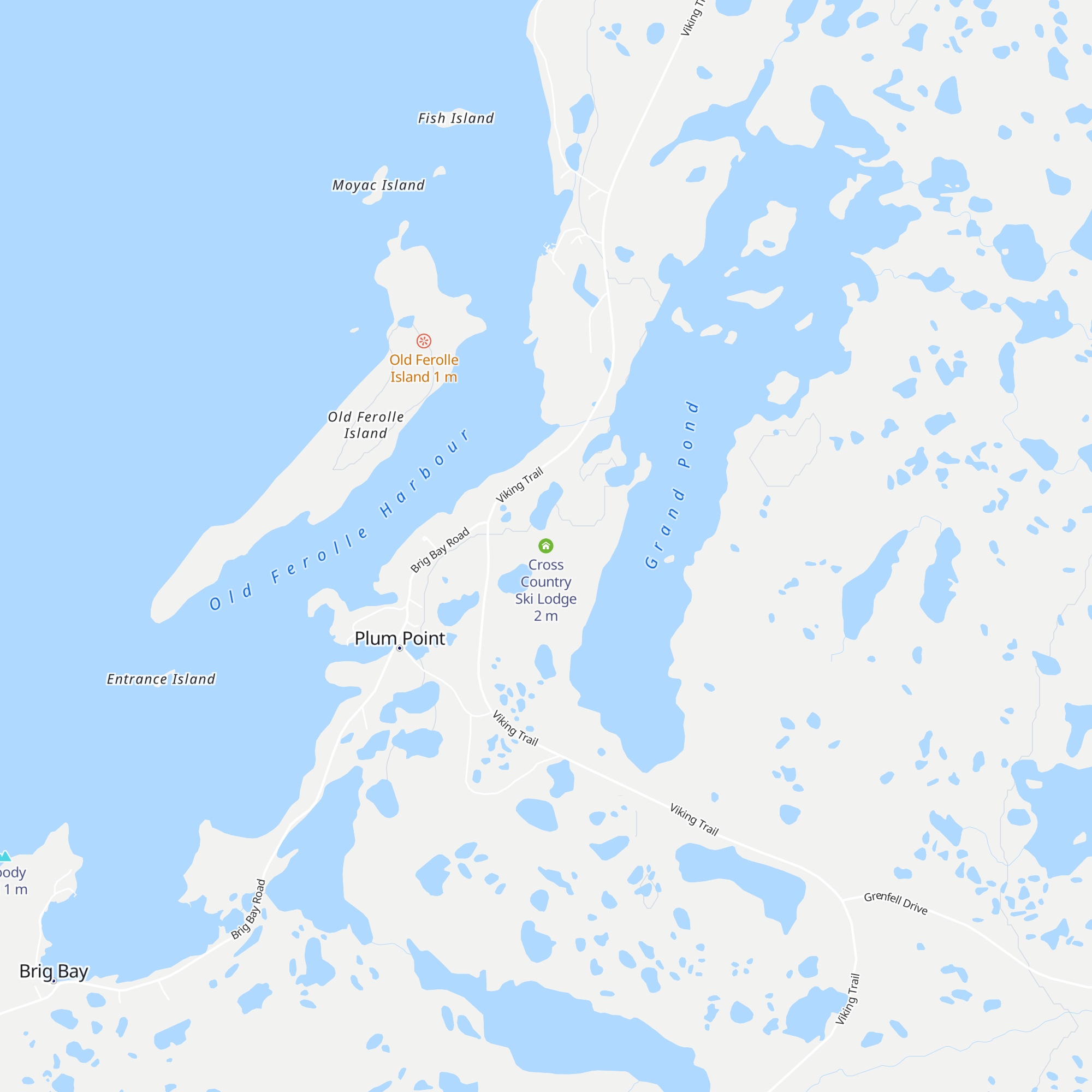 Cross Country Ski Lodge map