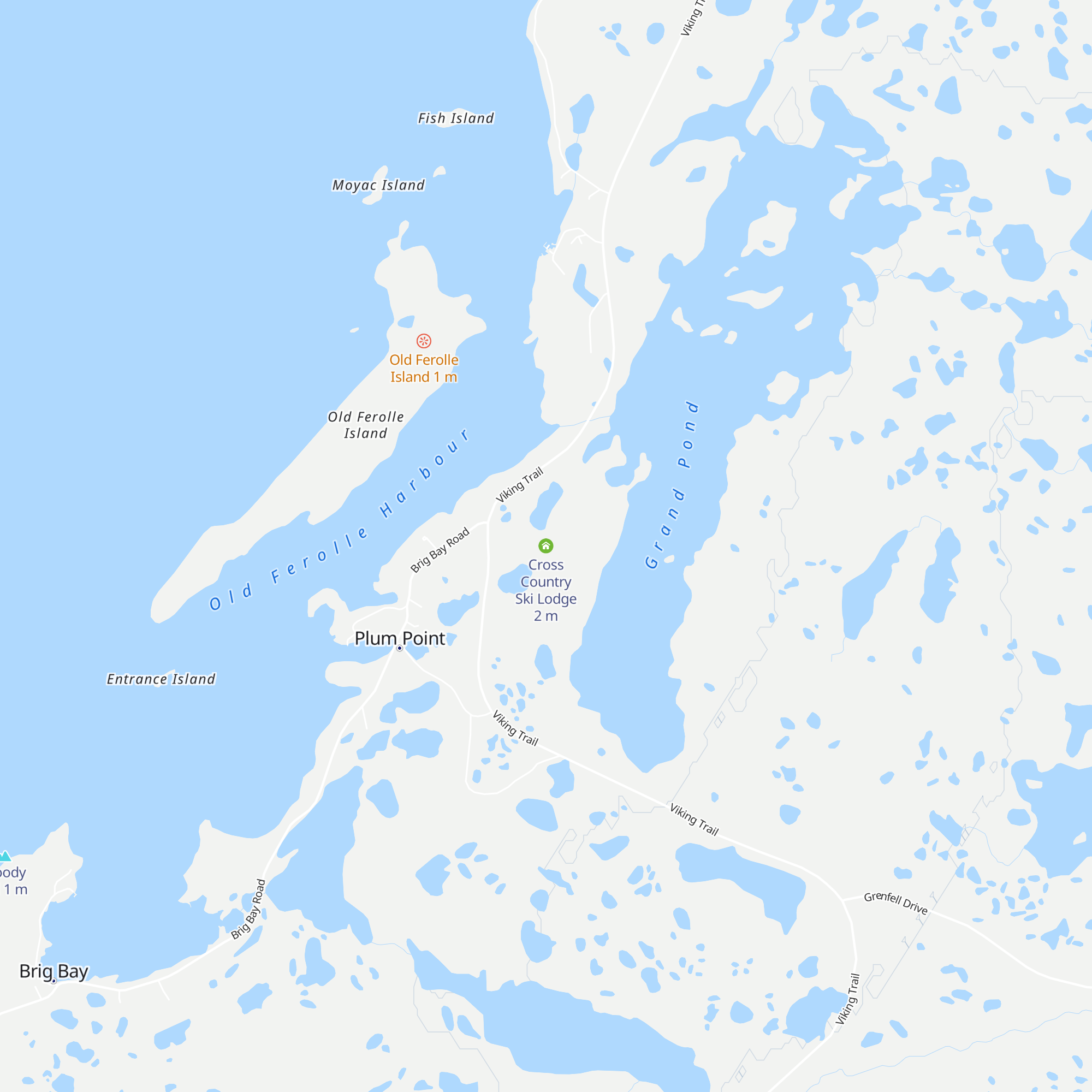 Cross Country Ski Lodge map