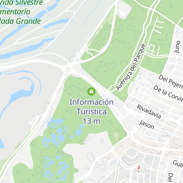 Map of Información Turística