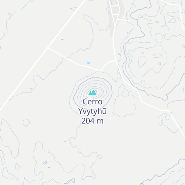 Map of Cerro Yvytyhũ