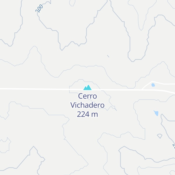 Map of Cerro Vichadero