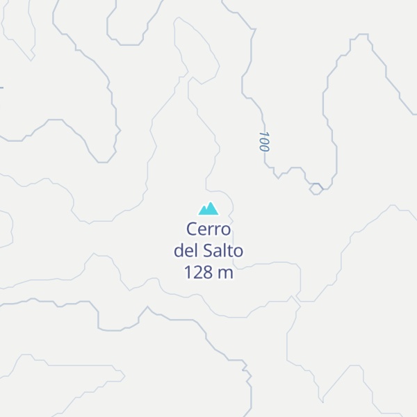 Map of Cerro del Salto