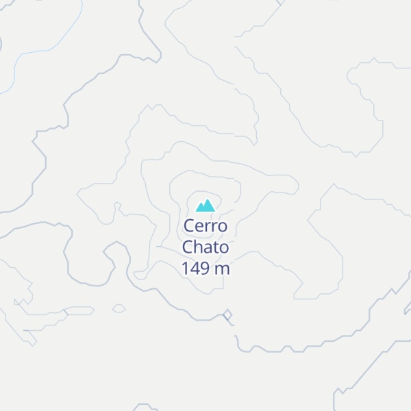 Map of Cerro Chato