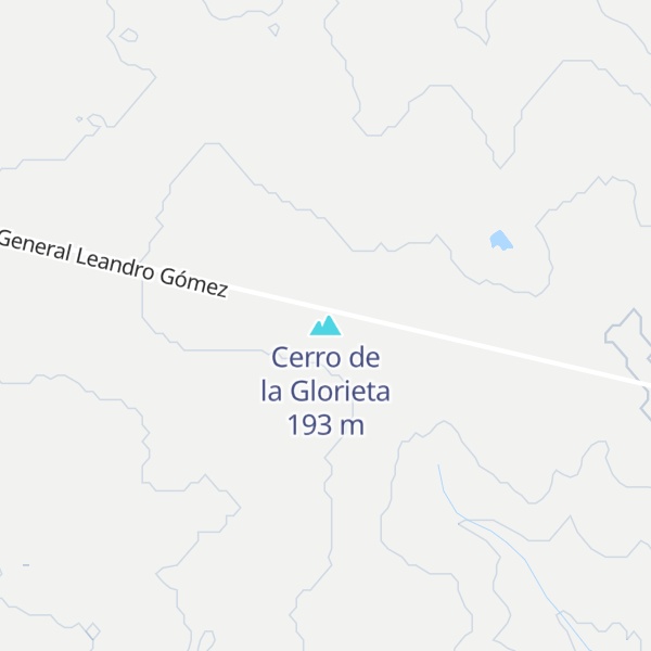 Map of Cerro de la Glorieta
