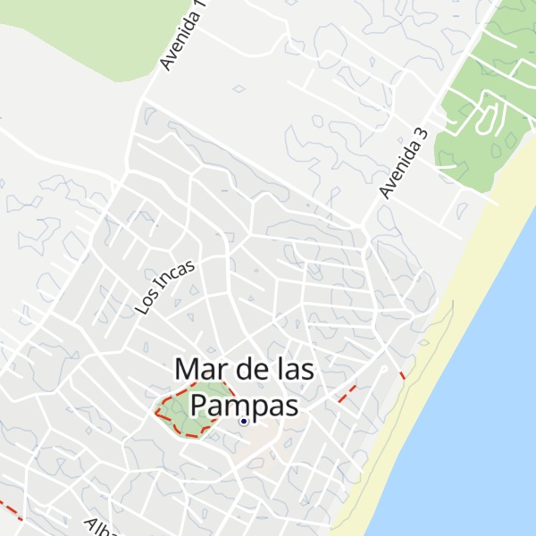 Map of Cabañas Arco Iris