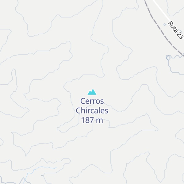 Map of Cerros Chircales