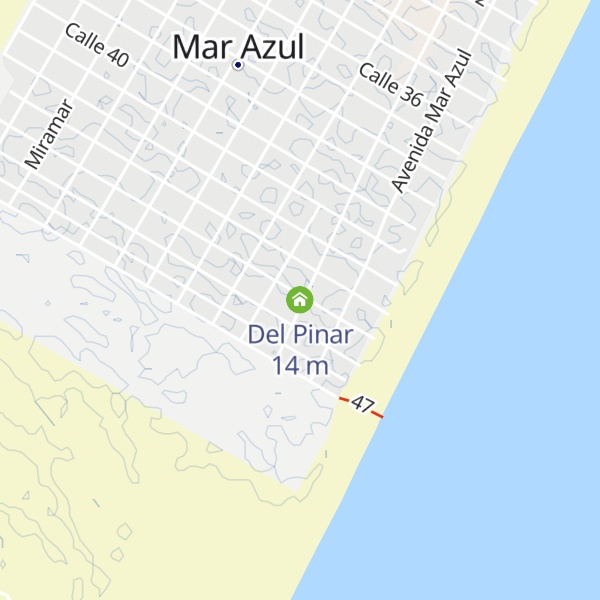 Map of Del Pinar