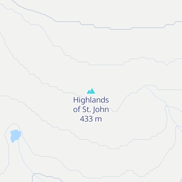 Map of Highlands of St. John