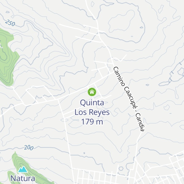 Map of Quinta Los Reyes