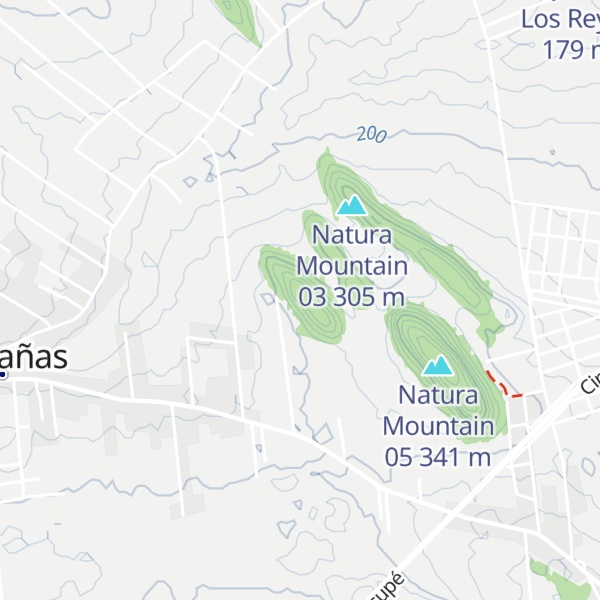 Map of Natura Mountain 01