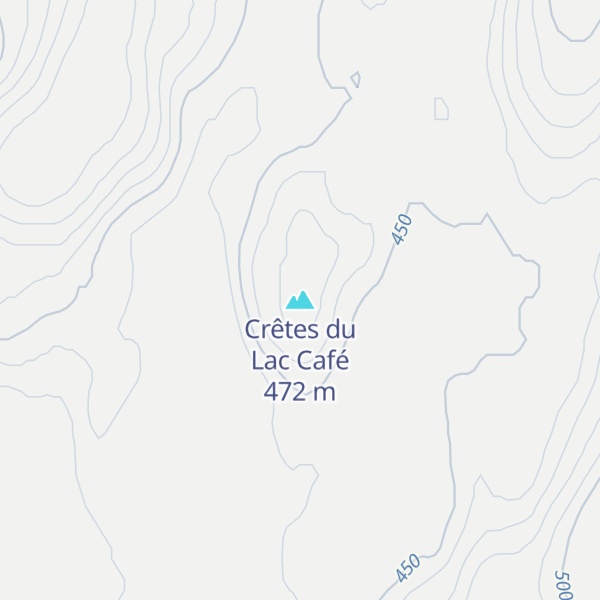 Map of Crêtes du Lac Café