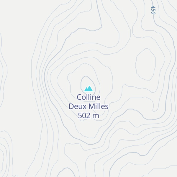 Map of Colline Deux Milles