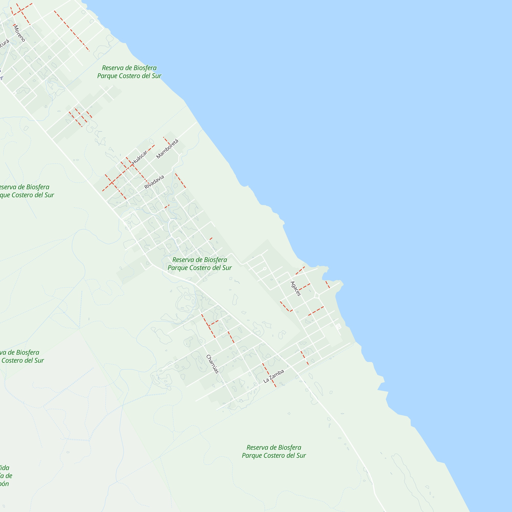 Complejo Los Tobas map