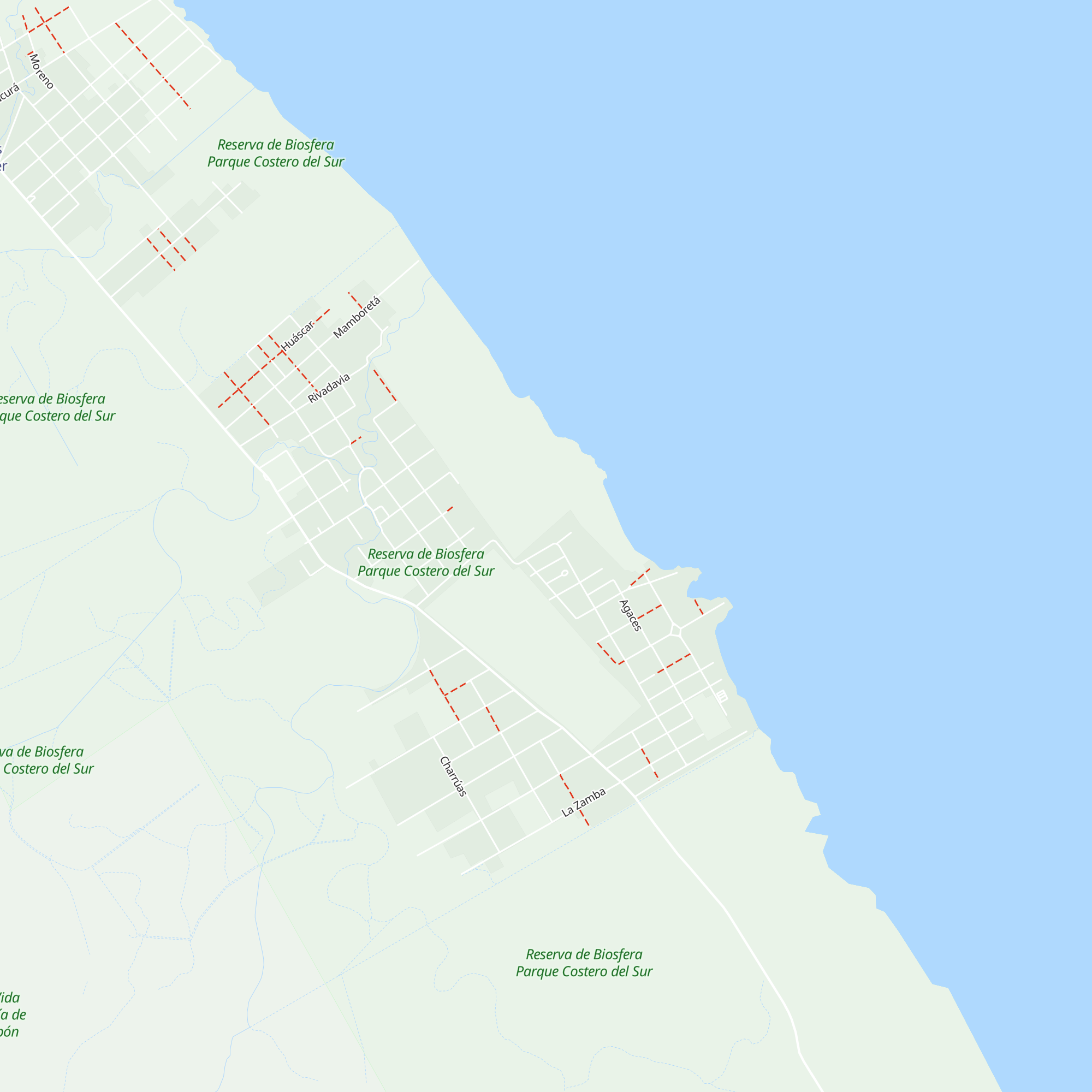 Complejo Los Tobas map