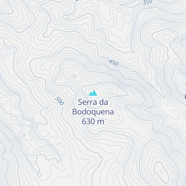 Map of Serra da Bodoquena